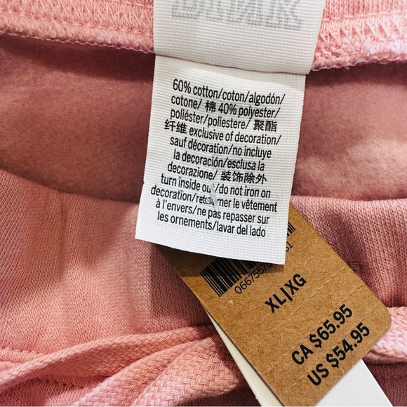 New Victorias Secret Pink Fleece Campus Sweats Size XLarge - Picture 4 of 10